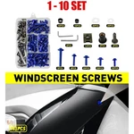 155-1550X Blue Complete Bolts Motorcycle Universal M5 M6 Screws Nuts Clip Tools. Fixed Price $21.84.