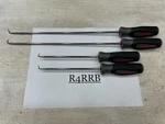 Snap-on Tools New 4PC Dark Titanium Soft Grip Long Hd Pick Set SGLASH1204BDT. Fixed Price $129.95.