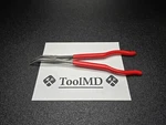 Snap-on Tools Usa New 15" Long-neck 35 Bent Reach Needle Nose Pliers 415CP. Fixed Price $159.95.
