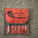 Snap-on TT600 Piece Terminal Tool Kit W/ Red Pouch. Fixed Price $60.00.
