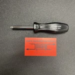 Snap-on Tools Usa New Black Hard Handle 1/4" Standard Shank Driver TM4CSA. Fixed Price $45.00.