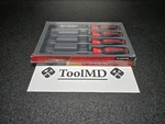 Snap-on Tools Usa New 4-PIECE Red Soft Grip Heavy-duty Pick Set SGLASA604BR. Fixed Price $159.95.