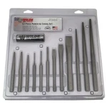 Wilde Tool Punch And Chisel Set, 12-PIECE (K12.NP/CC) Made In Usa. Fixed Price $57.61.