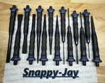 Snap-on Tools New 14PC Power Blue Soft Grip Long Punch & Chisel Set PPCSGL714MB. Fixed Price $439.95.