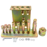 Hydraulic Press Pin Punch Set, 2-20 Ton Capacity, Compatible With Models 24811-2. Fixed Price $159.99.