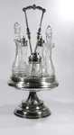 Antique Simpson Hall Miller & Co. Silver Plated Cruet Castor Set #3570 Free Ship. Fixed Price $214.95.