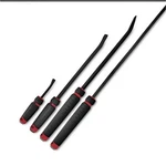 Mac Tools PBS4CR 4-PC Comfort-handle Curved-head Pry Bar Set Red. Fixed Price $160.00.