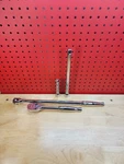 Snap-on Tools Nice S80A 1/2" Ratchet SN18B 18" Breaker Bar 5" + 11" Extensions. Fixed Price $244.99.