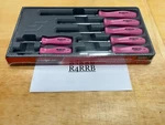 Snap-on Tools Usa New Nos 7PC Pearl Pink Hard Handle Screwdriver Set SDDX70APP. Fixed Price $299.95.