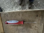 Matco PMR38 Pick Tool Ergonomic Handle Red Gray Black Steel Cabinet. Fixed Price $5.00.