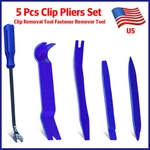 5PCS Car Door Clip Trim Removal Tools Kit Plastic Interior Repair Blue Set. Fixed Price $7.61.