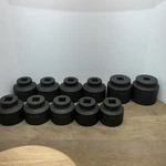 Grey Pneumatic 1" Drive 11-PIECE Standard Jumbo Set 2-3/8 Thru Excellent. Fixed Price $499.95.
