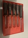 Snap-on Tools Torx 5-PIECE Soft Grip Screwdriver Set Usa SGDTX50. Fixed Price $105.00.