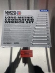 Matco SMCLM122K Pc. Long Combination Wrench Set Metric 8 -19MM New. Fixed Price $350.00.