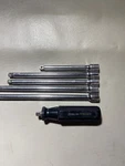 Snap TM40 Black Hard Handle With 5 Extensions TMX140-TMX100-TMX60-TMXK4. Fixed Price $72.00.