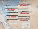 Snap-on Tool Pocket Screwdriver, 5 Pack In White, Brand New, Magnetic End. Fixed Price $13.50.