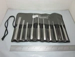 Craftsman 43032 Punch And Chisel Set 10 Pc With Original Pouch Complete Usa. Fixed Price $55.00.