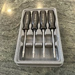 Snap On SGTX40B Pc Soft Grip Mini Torx Screwdriver Set Black New. Fixed Price $99.95.