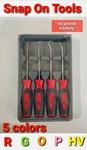 Snap Tools 4PC Mini Precision Pick Set Ring Seal Gasket Puller Remover New!. Fixed Price $74.95.