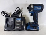 Hercules Compact Impact Drill Driver HCB81B W/ 2.5AH Battery & Charger. Fixed Price $109.99.