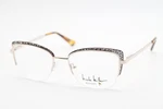 New Nicole Miller Boca C02 Gold Brown Tortoise Authentic Eyeglasses 51-18. Fixed Price $71.40.