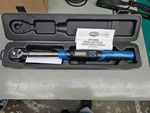 Eastwood 3/8 Drive Digital Angle Torque Wrench With Case & Manual 13619. Fixed Price $99.99.