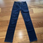 Levi's 714 Slim Straight Jeans Womens W27 L33 Blue Stretch Denim Indigo. Fixed Price $35.00.