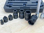 11PCS Brake Caliper Socket & Bit Set For Install Remove Audi Vw Porsche. Fixed Price $32.99.