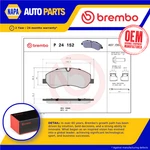 Brake Pads Set Fits Ford Transit Custom V362 Tdci 2.2D Front 2012 Brembo New. Fixed Price $61.39.