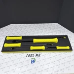 Snap-on Tools New 5PC Viz Yellow Prybar Chisel Foam Set SPBSDC705FHV. Fixed Price $599.95.