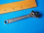 Irega 4" Adjustable Wrench No 77-4 Made Spain. Fixed Price $16.98.