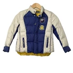 Vera Piuma Doca Pirelli Kids Puffer Jacket Blue Race Patches Size 5 Outerwear. Fixed Price $20.00.