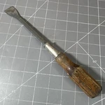 Rare New Britain Usa No. 134 Gasket Scraper Tool Wood Handle. Fixed Price $19.00.