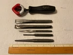 Snap On PPC5A Holder Tool With Chisel And Punch Lot Usa. Fixed Price $199.99.