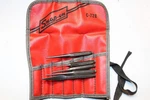Snap-on Tools Midget Punch And Chisel Set 5 Pieces + Case. Fixed Price $95.00.