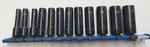 Matco Tools Non-slip Deep 1/4" Drive Impact Socket 12 Piece Set Metric 5-15MM. Fixed Price $134.95.
