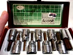 K-tool International 22900 10PC 3/8 Hex & Driver Bit Socket Set. Fixed Price $17.99.
