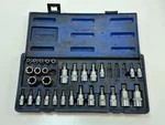 Cornwell Tools CBS-MTX34S 30PC Master Torx Socket Set W/ 1/4, 3/8 & 1/2" Drive. Fixed Price $94.99.