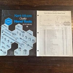 1982 Kent-moore Hand Tools Catalog & Price Sheet. Fixed Price $15.00.