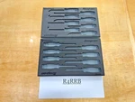Snap-on Tools New 2PC Grey Foam Organizers Mini Screwdriver / Pick Seal Sets. Fixed Price $99.95.