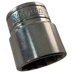 Snap-on Chrome Socket F-221 11/16" Sae 12PT 3/8" Drive Shallow Usa Mechanic Tool. Fixed Price $12.49.