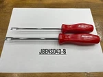 Snap-on Tools Usa New 2 Piece Red Hard Handle Push-pull Spring Lot Set. Fixed Price $79.95.