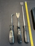 Snap-on CSA12 Black Handle Gasket Scraper Crsa Pick A151B Clip Trim Tool. Fixed Price $30.00.