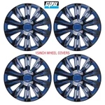 15" Blue Black 4PC Wheel Rim Covers Snap On Full Fit R15 Tire. Fixed Price $44.99.