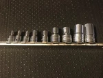 9 Pc Snap Tools Combination 1/4" & 3/8" Dr. Torx Shallow E4-E16 Socket Set. Fixed Price $99.99.