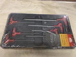 Mac Tools 7PC T-handle Torx T-10 -T40 Hex Allen Extraction Set SHKTT7RBRT. Fixed Price $139.99.