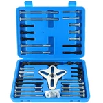 46 Pcs Blue Harmonic Balancer Puller Set Steering Wheel Crankshaft Pulley Gear. Fixed Price $33.13.