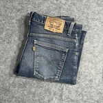 Levi's 603 Size 86L Vintage Orange Tab Men's Dark Blue Wash Denim Jeans Zip Fly. Fixed Price $28.56.