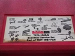 Ford Rotunda T87L-1000-S Incomplete 9 Piece Set. Fixed Price $76.25.
