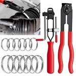 14PCS Cv Joint Boot Pliers With Clamps Kit Ear Type Banding Tool. Fixed Price $20.97.